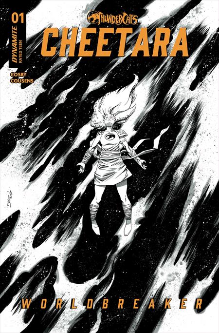 CHEETARA WORLDBREAKER #1 CVR L INC 1:10 DECLAN SHALVEY LINE ART VAR (2025)