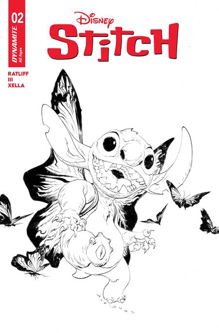 STITCH #2 CVR G INC 1:10 JAE LEE LINE ART VAR (2025)