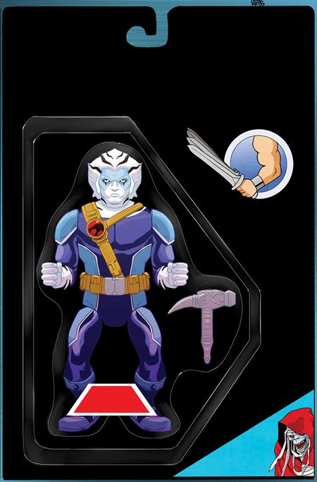 THUNDERCATS #20 CVR I INC 1:10 DREW MOSS ACTION FIGURE VIRGIN VAR (2025)