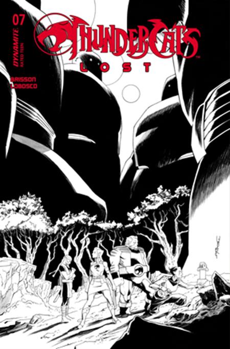 THUNDERCATS LOST #7 CVR H INC 1:10 DECLAN SHALVEY LINE ART VAR (2025)