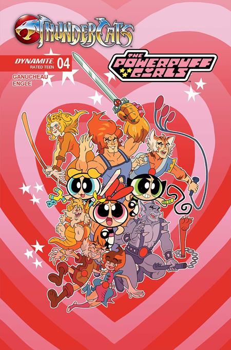 THUNDERCATS POWERPUFF GIRLS #4 CVR B COLEMAN ENGLE VAR (2025)