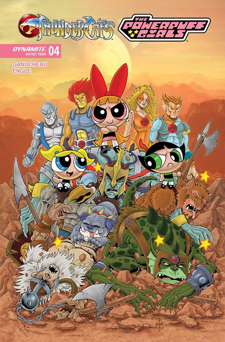 THUNDERCATS POWERPUFF GIRLS #4 CVR C KEN HAESER VAR (2025)
