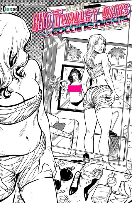 HOT VALLEY DAYS #3 CVR B FARID KARAMI COLORING BOOK VAR (2025)