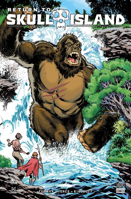 RETURN TO SKULL ISLAND #4 (OF 4) CVR A STAZ JOHNSON (2025)
