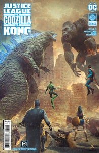 JUSTICE LEAGUE VS GODZILLA VS KONG #1 2ND PTG VAR