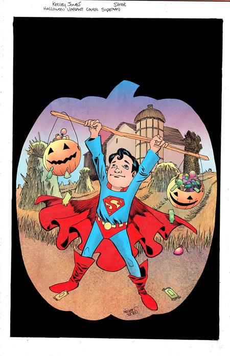 *Pre-Order* SUPERMAN #19 CVR E KELLEY JONES TRICK OR TREAT CARD STOCK VAR