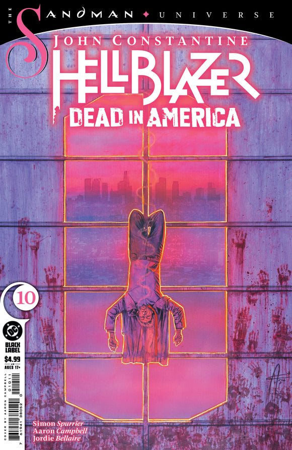 *Pre-Order* JOHN CONSTANTINE HELLBLAZER DEAD IN AMERICA #10 (OF 11) CVR A AARON CAMPBELL