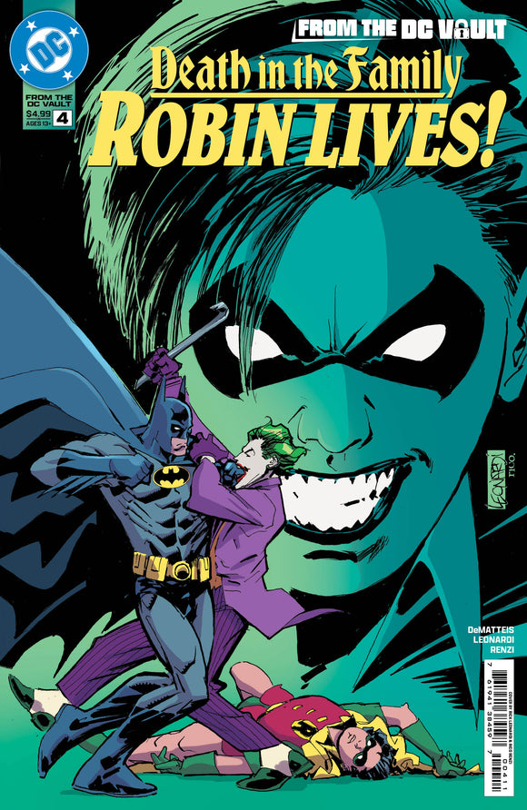 *Pre-Order* FROM THE DC VAULT DEATH IN THE FAMILY ROBIN LIVES #4 (OF 4) CVR A RICK LEONARDI