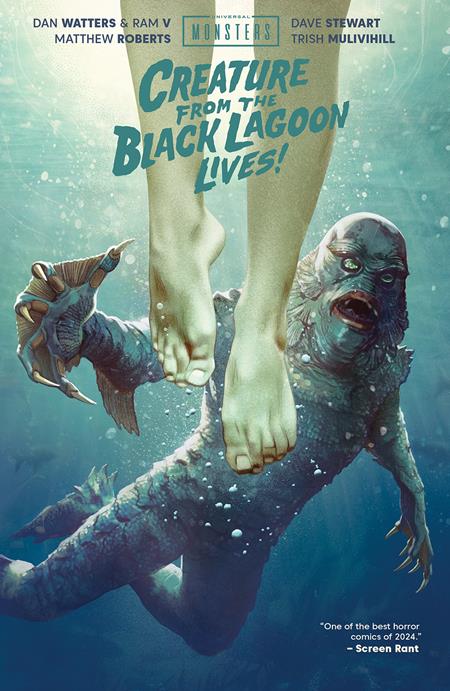 *Pre-Order* UNIVERSAL MONSTERS CREATURE FROM THE BLACK LAGOON LIVES HC DIRECT MARKET EXCLUSIVE JOSHUA MIDDLETON CVR