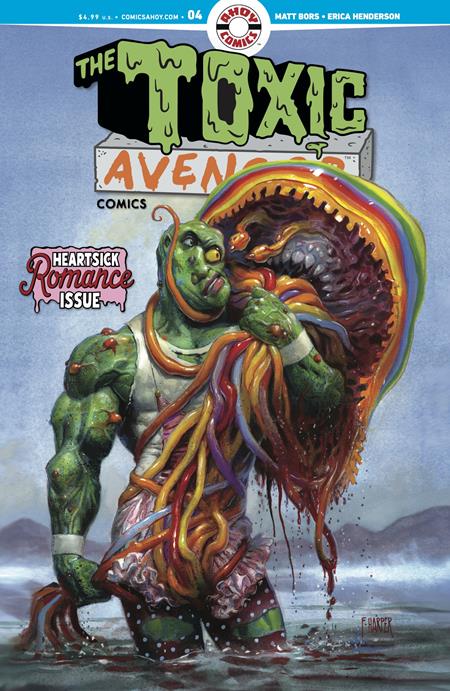 TOXIC AVENGER COMICS #4 CVR A FRED HARPER  (2025)