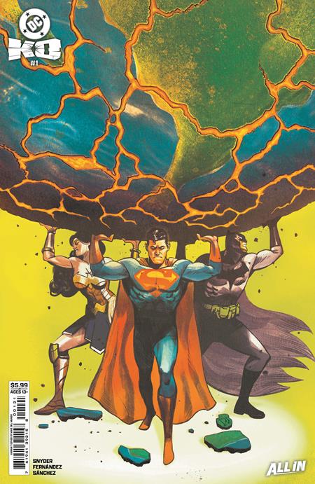 DC K.O. #1 (OF 5) CVR F MIKE DEL MUNDO CARD STOCK VAR (2025)