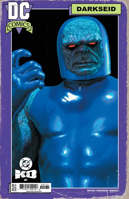 DC K.O. #1 (OF 5) CVR I MARK SPEARS DARKSEID CARD STOCK VAR (2025)