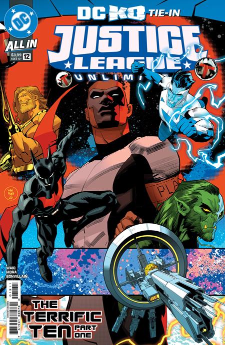 JUSTICE LEAGUE UNLIMITED #12 CVR A DAN MORA (DC K.O.) (2025)