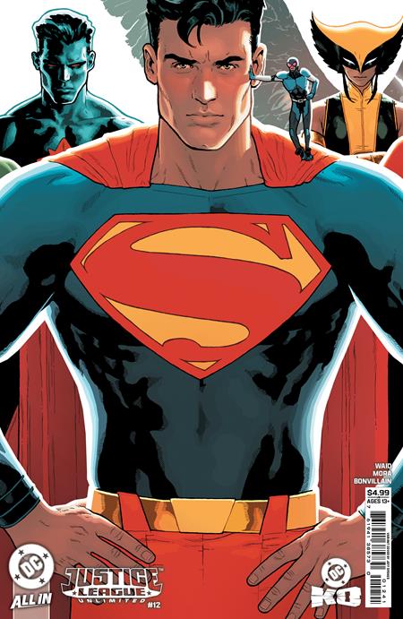 JUSTICE LEAGUE UNLIMITED #12 CVR D JEFF SPOKES CARD STOCK VAR (DC K.O.) (2025)