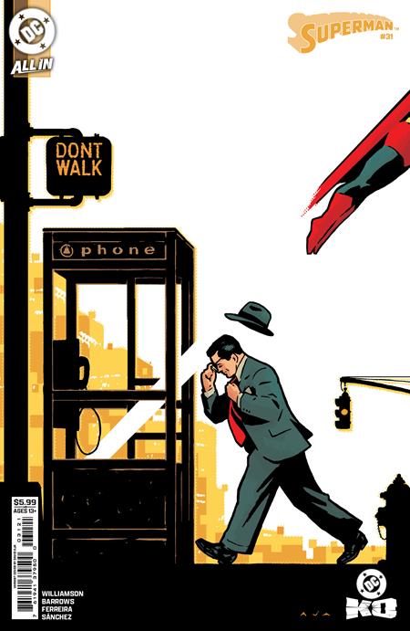 SUPERMAN #31 CVR B DAVID AJA CARD STOCK VAR (DC K.O.) (2025)