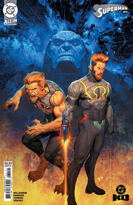 SUPERMAN #31 CVR D ARIEL OLIVETTI CARD STOCK VAR (DC K.O.) (2025)