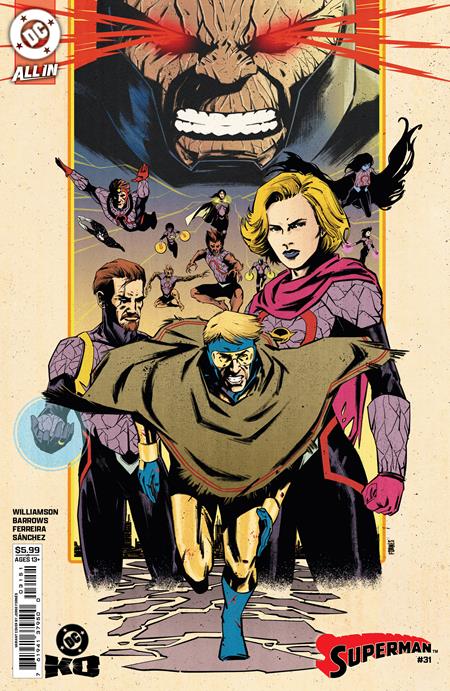 SUPERMAN #31 CVR E JORGE FORNES CARD STOCK VAR (DC K.O.) (2025)