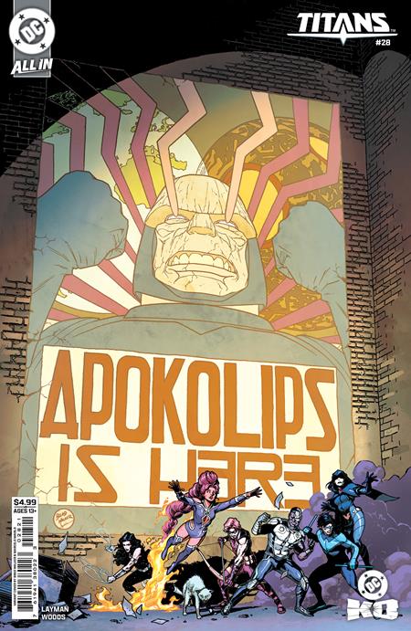 TITANS #28 CVR B BRAD WALKER CARD STOCK VAR (DC K.O.) (2025)