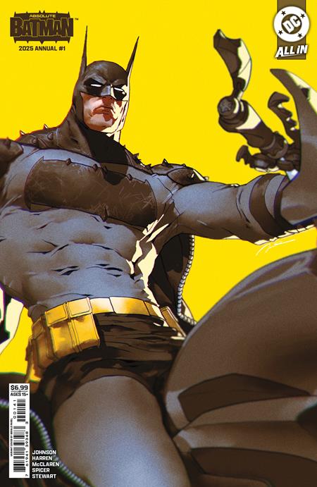 ABSOLUTE BATMAN 2025 ANNUAL #1 (ONE SHOT) CVR D GERALD PAREL CARD STOCK VAR (2025)
