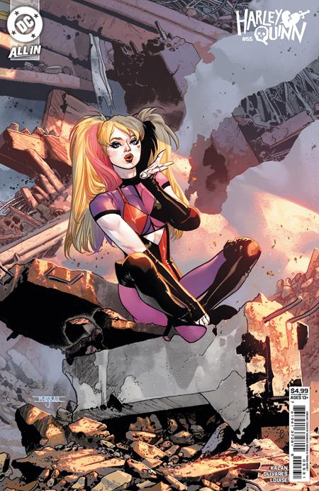 HARLEY QUINN #55 CVR C MAHMUD ASRAR CARD STOCK VAR (2025)