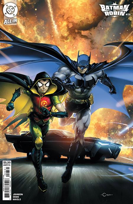 BATMAN AND ROBIN #26 CVR C CLAYTON CRAIN CARD STOCK VAR (2025)