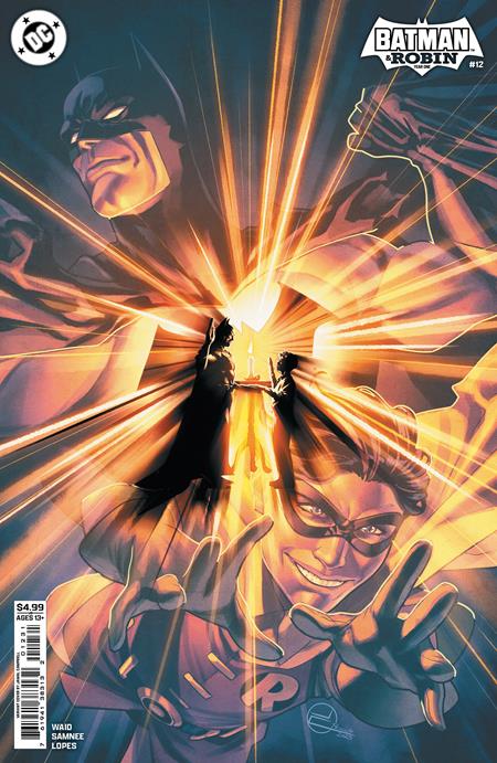 BATMAN & ROBIN YEAR ONE #12 (OF 12) CVR B JAMAL CAMPBELL CARD STOCK VAR (2025)