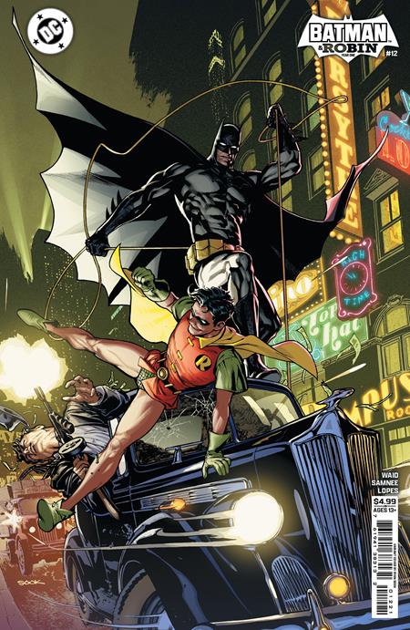 BATMAN & ROBIN YEAR ONE #12 (OF 12) CVR C RYAN SOOK CARD STOCK VAR (2025)