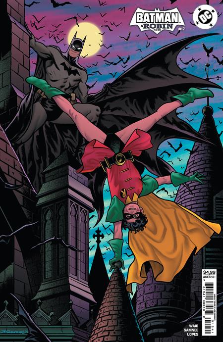 BATMAN & ROBIN YEAR ONE #12 (OF 12) CVR D JOE QUINONES CARD STOCK VAR (2025)