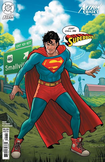 ACTION COMICS #1091 CVR C JOE QUINONES CARD STOCK VAR (2025)