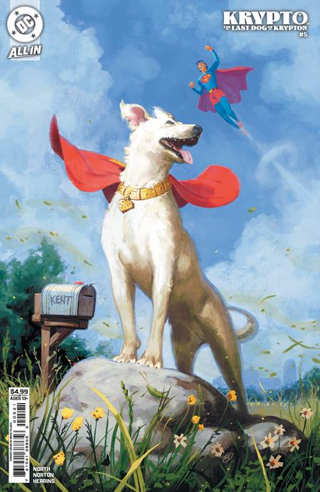 KRYPTO THE LAST DOG OF KRYPTON #5 (OF 5) CVR B DAVID TALASKI CARD STOCK VAR (2025)