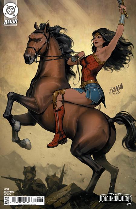 WONDER WOMAN #26 CVR B DAVID NAKAYAMA CARD STOCK VAR (2025)