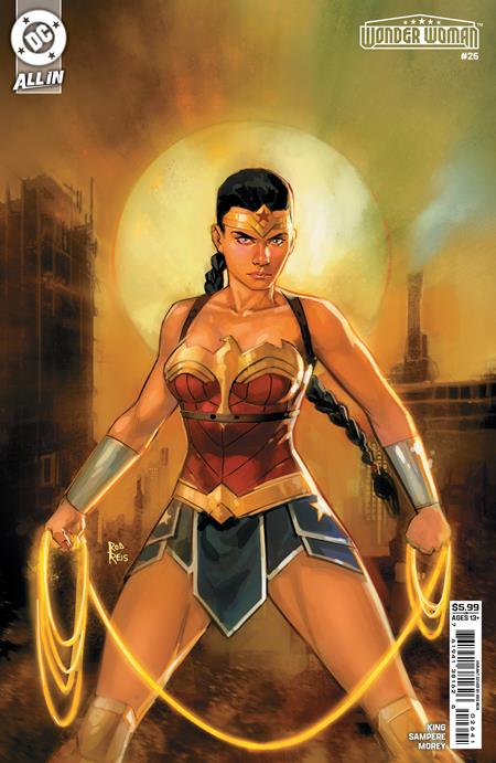 WONDER WOMAN #26 CVR D ROD REIS CARD STOCK VAR (2025)