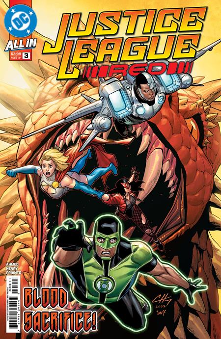 JUSTICE LEAGUE RED #3 (OF 6) CVR A CLAYTON HENRY (2025)