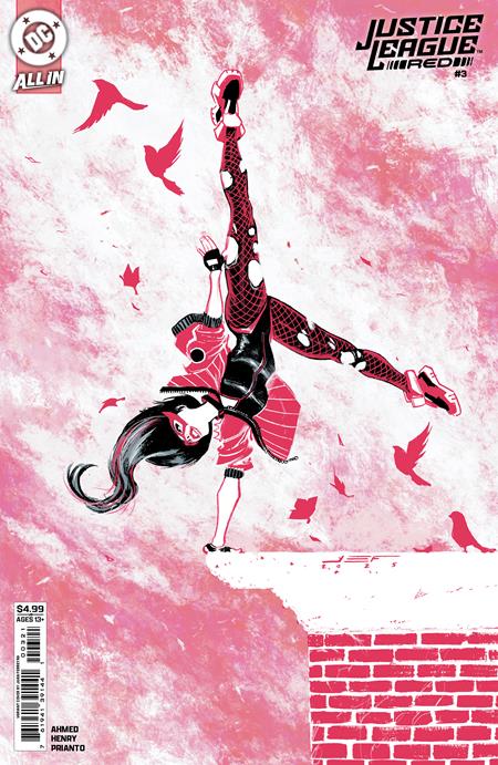 JUSTICE LEAGUE RED #3 (OF 6) CVR B JUAN FERREYRA CARD STOCK VAR (2025)