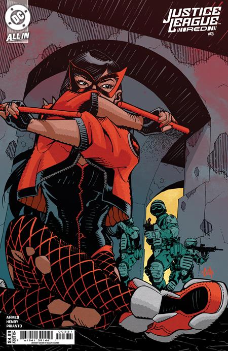 JUSTICE LEAGUE RED #3 (OF 6) CVR C CULLY HAMNER CARD STOCK VAR (2025)