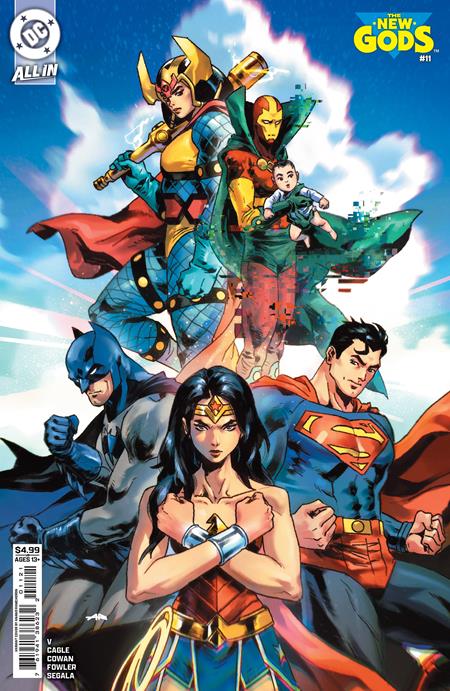 NEW GODS #11 (OF 12) CVR B ANAND RAMCHERON CARD STOCK VAR (2025)