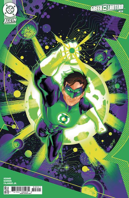 GREEN LANTERN #28 CVR D DOALY CARD STOCK VAR (2025)