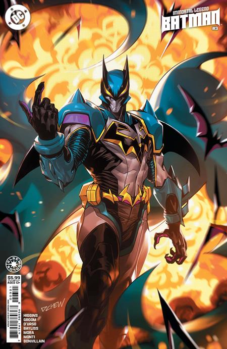 IMMORTAL LEGEND BATMAN #3 (OF 6) CVR B DERRICK CHEW CARD STOCK VAR (2025)