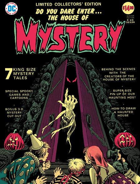 LIMITED COLLECTORS EDITION #23 HOUSE OF MYSTERY FACSIMILE EDITION CVR B NICK CARDY FOIL VAR (2025)