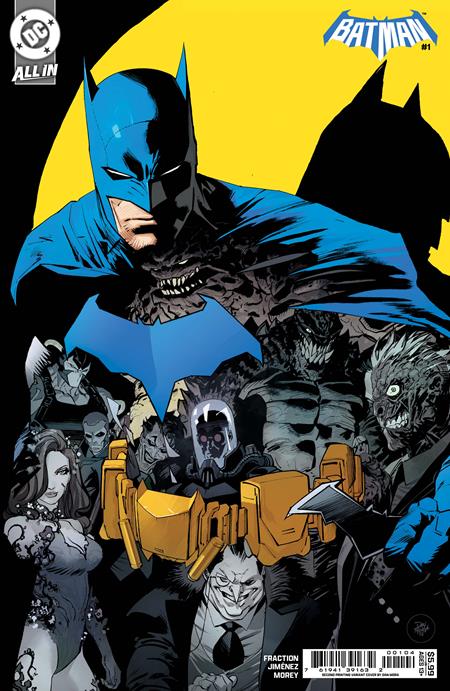 BATMAN #1 Second Printing Cvr B Dan Mora Card Stock Var (2025)