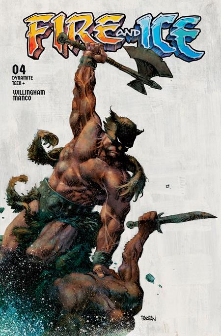 FIRE AND ICE #4 CVR B LEONARDO MANCO VAR (2025)
