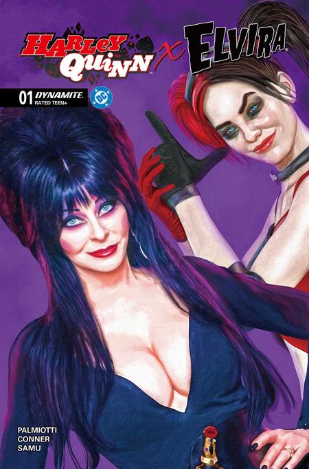 HARLEY QUINN X ELVIRA #1 CVR H MARK SPEARS FOIL VAR (2025)