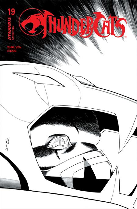 THUNDERCATS #19 CVR N INC 1:10 DECLAN SHALVEY LINE ART VAR (2025)