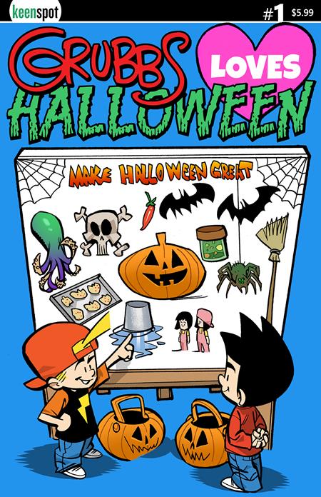 GRUBBS LOVES HALLOWEEN #1 (ONE SHOT) CVR A ATHILA FABBIO (2025)