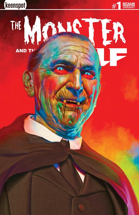 MARK SPEARS MONSTERS THE MONSTER & THE WOLF #1 CVR D INC 1:1000 MARK SPEARS METAL VAR (2025)