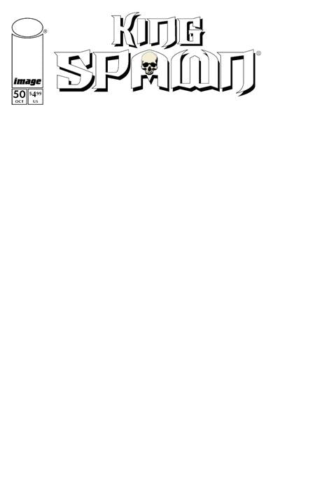 KING SPAWN #50 CVR D BLANK SKETCH VAR (2025)