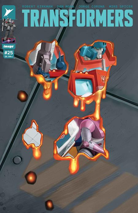 TRANSFORMERS #25 CVR K ERIC CANETE FOIL DIE CUT VAR (2025)