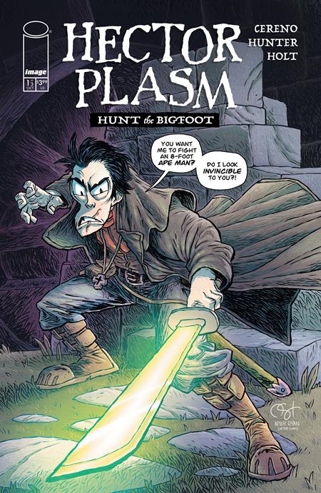 HECTOR PLASM HUNT THE BIGFOOT #1 (OF 3) CVR B DEREK HUNTER VAR  (2025)