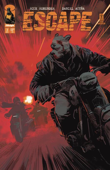 ESCAPE #3 CVR A DANIEL ACUNA (2025)