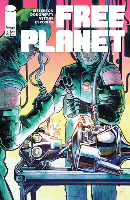 FREE PLANET #6 CVR B JED DOUGHERTY SURGERY VAR (2025)